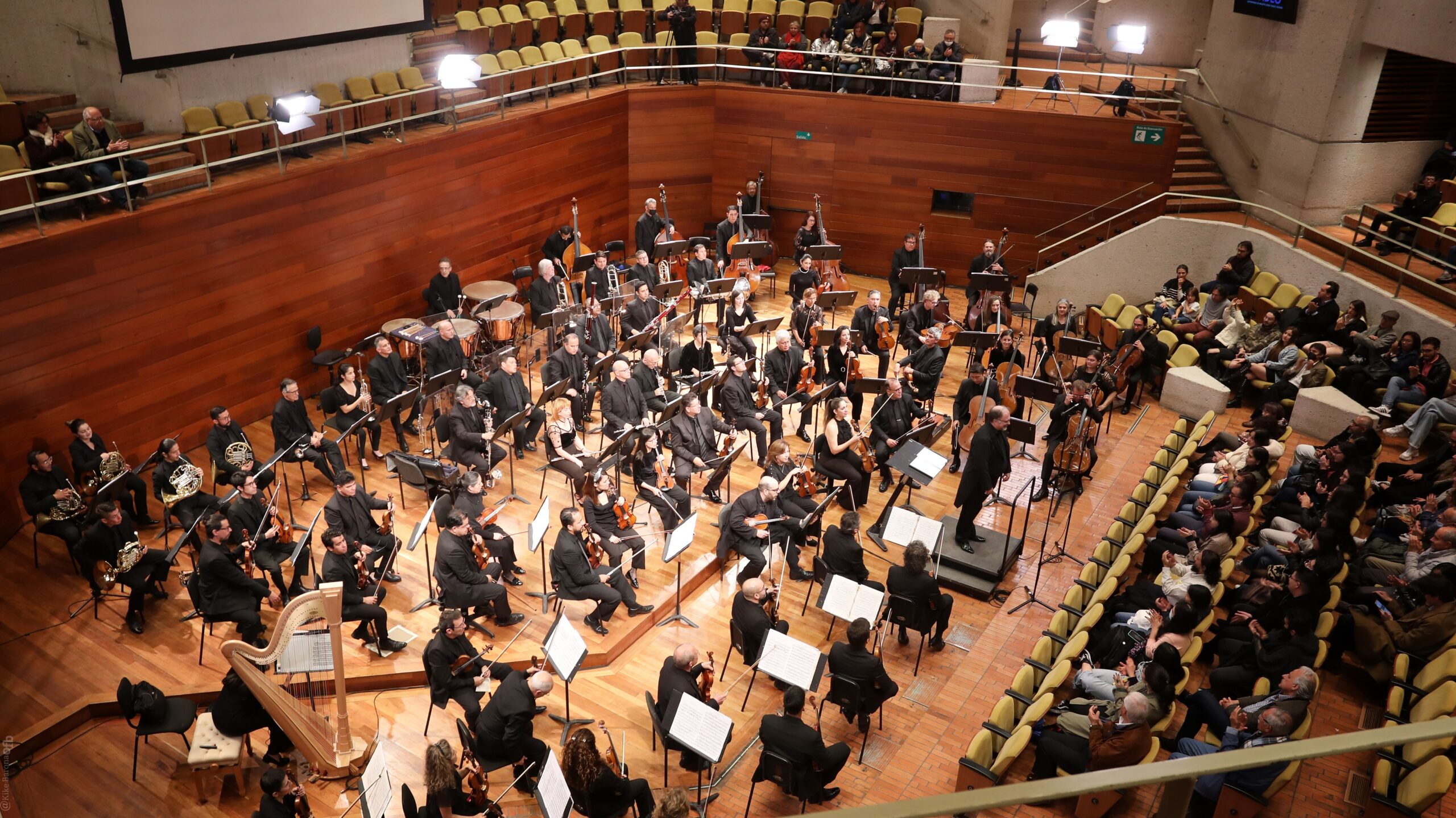 Músicos interpretando