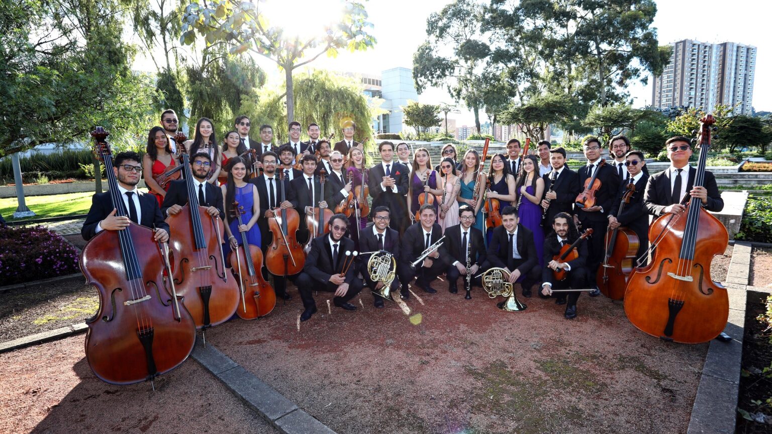 Foto de agrupación con los músicos